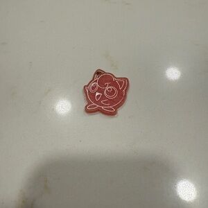 Pink Jigglypuff Keychain